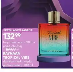 SuperPharm Damsko-męska woda perfumowana Rayhaan Tropical Vibe oferta