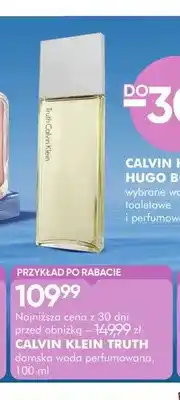 SuperPharm Woda perfumowana damska Calvin Klein Truth oferta