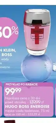 SuperPharm Woda toaletowa męska Hugo Boss Energise oferta
