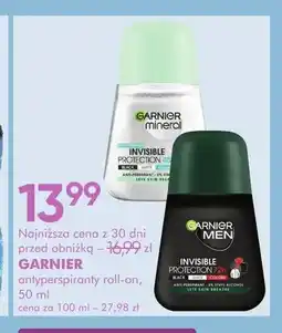 SuperPharm Antyperspirant roll-on Garnier Mineral Invisible Protection oferta