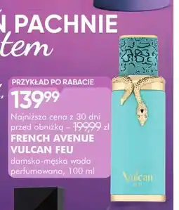 SuperPharm Damsko-męska woda perfumowana French Avenue Vulcan Feu oferta