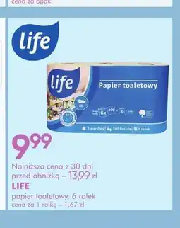 SuperPharm Papier toaletowy Life 6-pak oferta