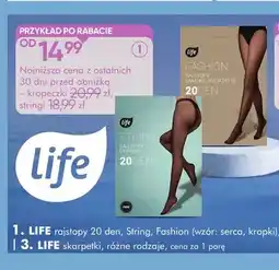 SuperPharm Rajstopy damskie Fashion 20 den Life oferta