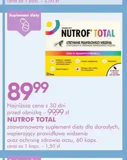 SuperPharm Suplement diety Nutrof Total oferta