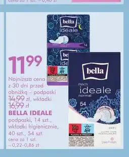 SuperPharm Podpaski higieniczne Bella Ideale 14 szt oferta