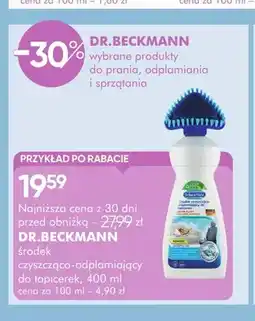 SuperPharm Środek czyszcząco-odplamiający do tapicerek Dr.Beckmann oferta