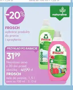 SuperPharm Żel do prania aloesowy Frosch oferta