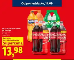Lidl Napój gazowany Coca-Cola 2-pak oferta