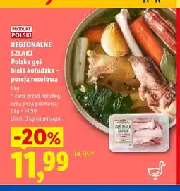 Lidl Polska gęś biała kołudzka porcja rosołowa Regionalne Szlaki oferta