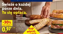 Lidl Bułka na zakwasie z wydłużonej fermentacji Deluxe oferta