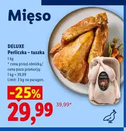 Lidl Perliczka tuszka Deluxe oferta