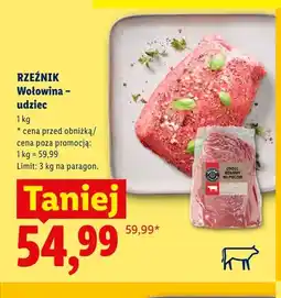 Lidl Wołowina udziec Rzeźnik oferta