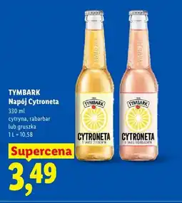 Lidl Napój Tymbark Cytroneta cytryna oferta