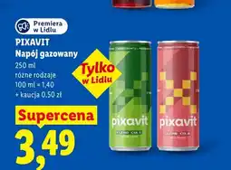 Lidl Napój gazowany Pixavit Clear Cola Lime oferta