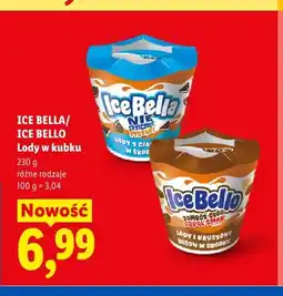 Lidl Lody w kubku Ice Bella oferta