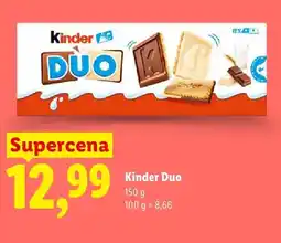 Lidl Ciastka Kinder Duo oferta