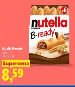 Lidl Wafle Nutella B-ready 6-pak oferta