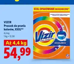 Lidl Proszek do prania kolorów Vizir XXXL oferta