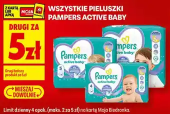 Pieluszki Pampers Active Baby