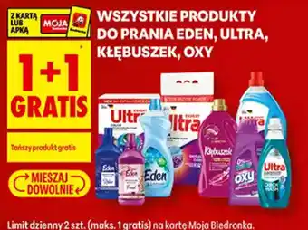 Wszystkie produkty do prania Eden, Ultra, Kłębuszek, Oxy