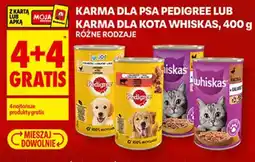 Biedronka Karma dla psa Pedigree lub karma dla kota Whiskas oferta
