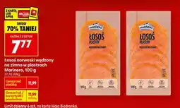Biedronka Łosoś w plastry oferta