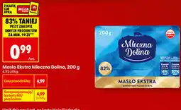 Biedronka Masło Ekstra Mleczna Dolina oferta