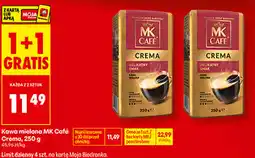 Biedronka Kawa mielona MK Café Crema oferta