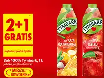 Biedronka Sok 100% Tymbark oferta