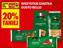 Biedronka Ciastka Gusto Bello oferta