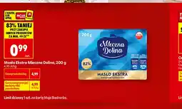 Biedronka Masło ekstra Mleczna Dolina oferta