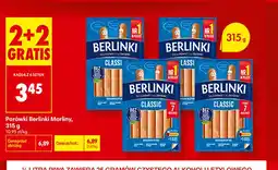Biedronka Parówki Berlinki Morliny oferta