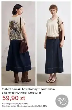 Medicine T-shirt damski bawełniany z nadrukiem z kolekcji Mythical Creatures oferta