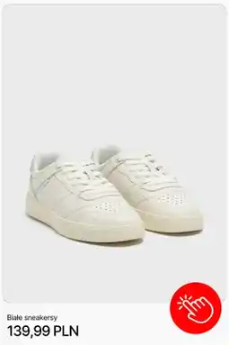 Cropp Białe sneakersy Cropp oferta