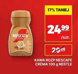 API MARKET Kawa rozpuszczalna Nescafé Crema oferta