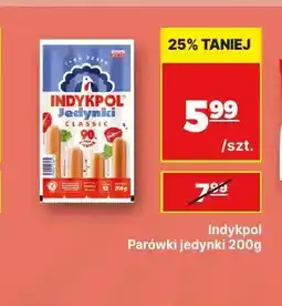 API MARKET Parówki Jedynki Indykpol oferta