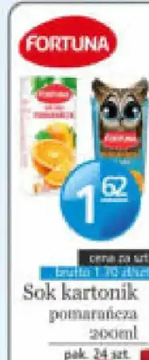 Specjał Sok kartonik pomaraneza oferta