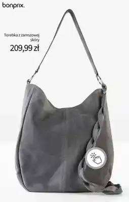 BonPrix Torebka z zamszowej skóry Bonprix oferta