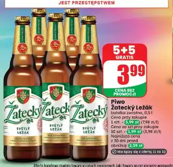Piwo Žatecký Ležák