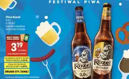 Delikatesy Centrum Piwo Kozel oferta