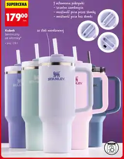 Biedronka Kubek termiczny ze słomką Stanley oferta