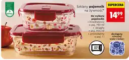 Biedronka Szklany pojemnik na żywność Smukee oferta