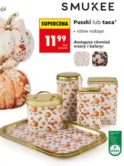 Biedronka Puszki lub taca SMUKEE oferta