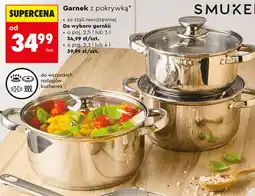 Biedronka Garnek z pokrywką Smukee oferta