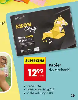 Biedronka Papier do drukarki oferta