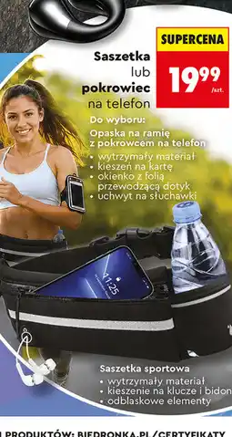 Biedronka Saszetka lub pokrowiec na telefon oferta