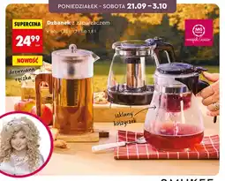 Biedronka Dzbanek z zaparzaczem 1,35 l Mg Home oferta