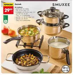Biedronka Garnuszek do mleka o śr. 14 cm i poj. 1,5 l Smukee oferta