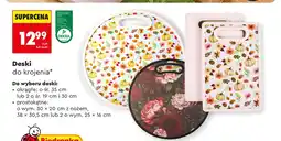 Biedronka Deski do krojenia okrągłe o śr. 35 cm oferta