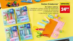 Biedronka Zestaw kreatywny 2 dziurkacze, uchwyt i kaseta do wytłaczania Creativo Astra oferta